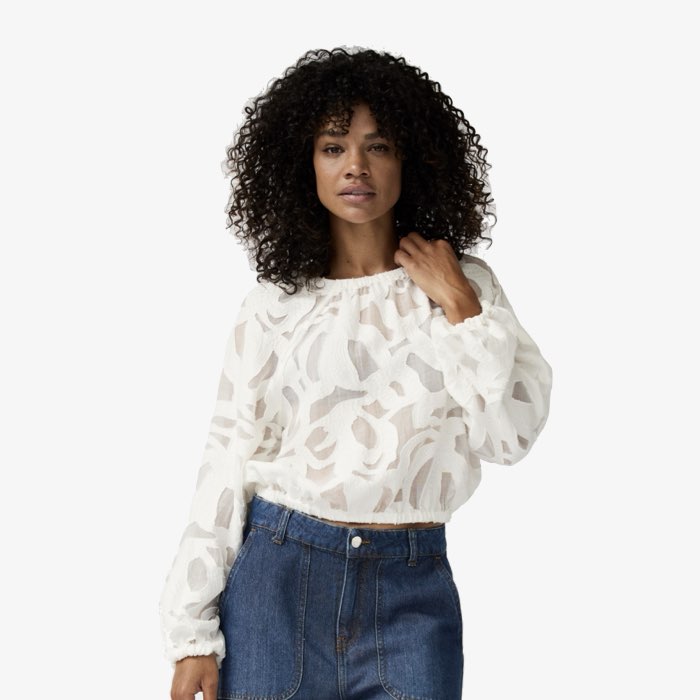 Witte Blouse Elise van Alchemist
