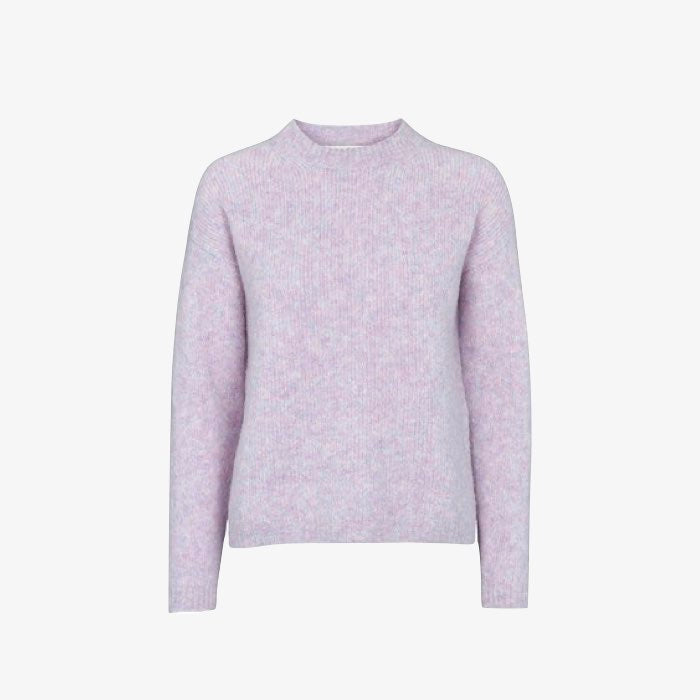 Merino Sweater Charlene | Basic Apparel | Lila