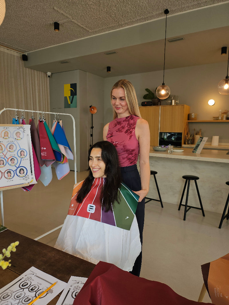 Kleuranalyse in uitvoering voor een duurzame garderobe