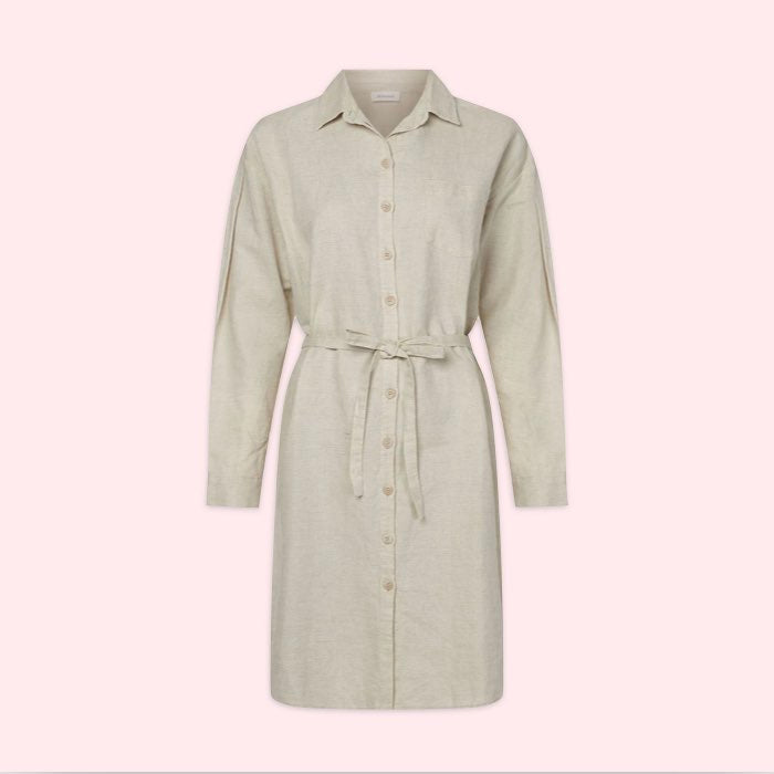 Shirt Dress Imre | Alchemist | Naturel
