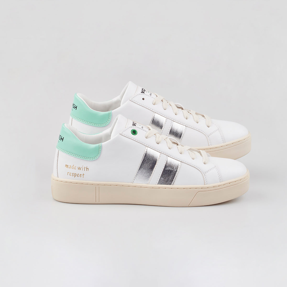 Vegan Sneaker Kingston | WOMSH | Wit