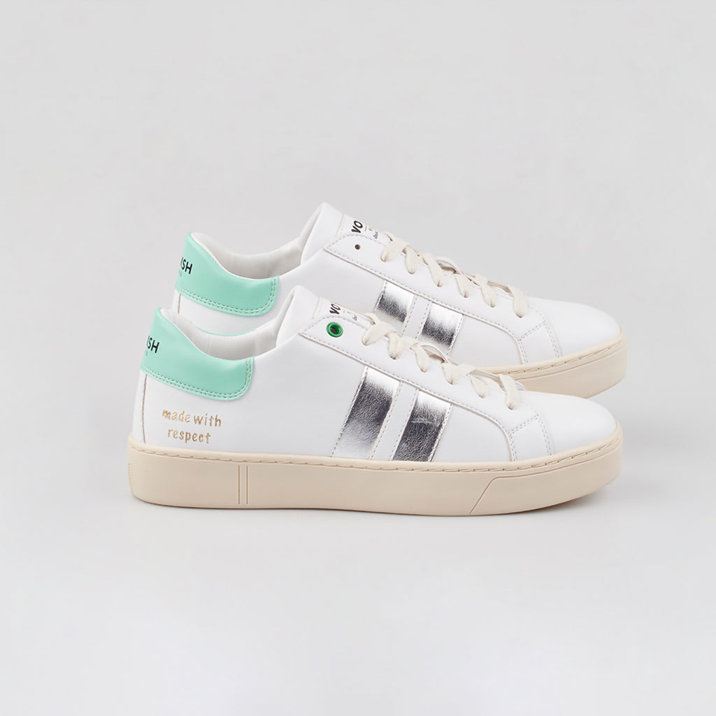 Vegan Sneaker Kingston WOMSH Wit – WhatTheF: Fair Fashion