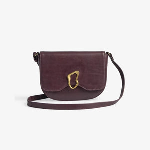 Burgundy Crossbody Tas van Markberg