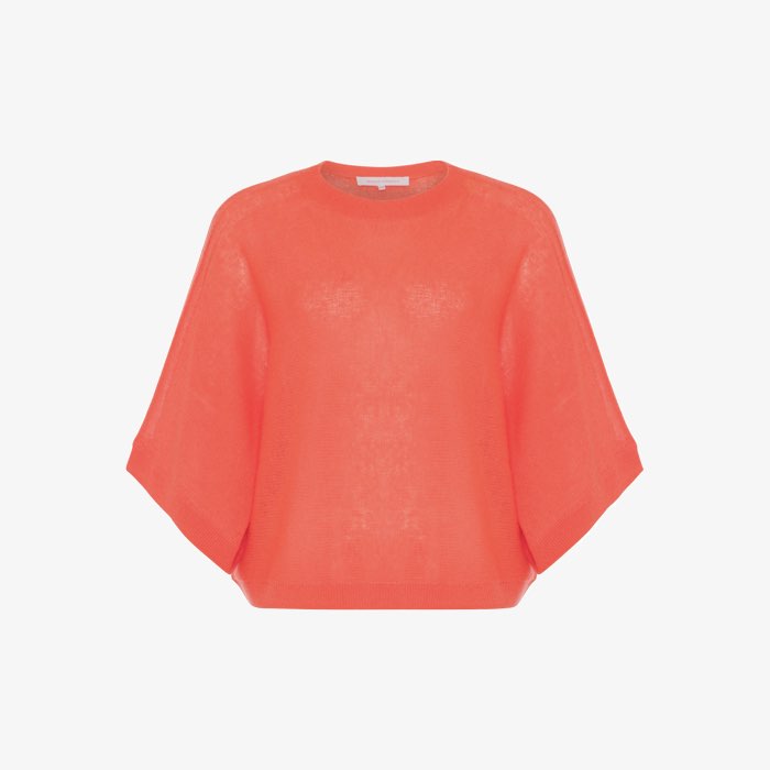 Oranje Kasjmier Sweater van Absolut Cashmere