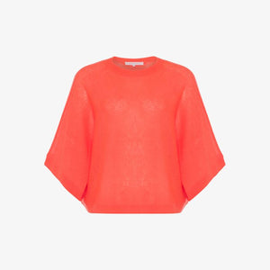 Oranje Kasjmier Sweater van Absolut Cashmere