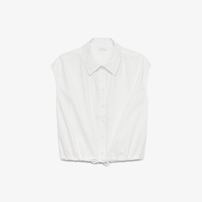 Witte Mouwloze Blouse Flora van Alchemist