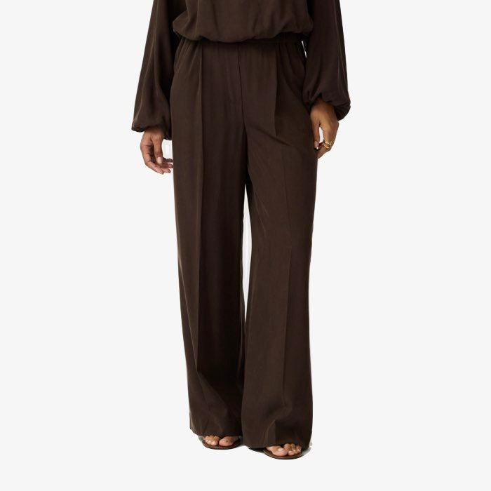 Bruine Tencel Broek Moonflower van Alchemist