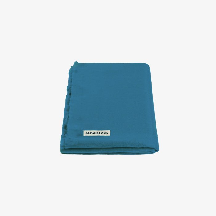 Alpaca Sjaal Slim | Alpaca Loca | Turquoise