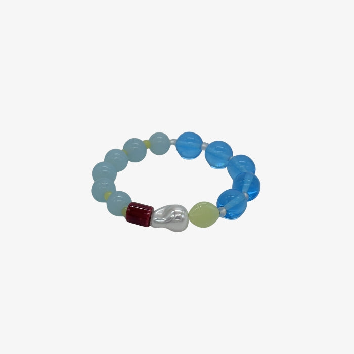 Blauw/Burgundy Armband Frozen Berry