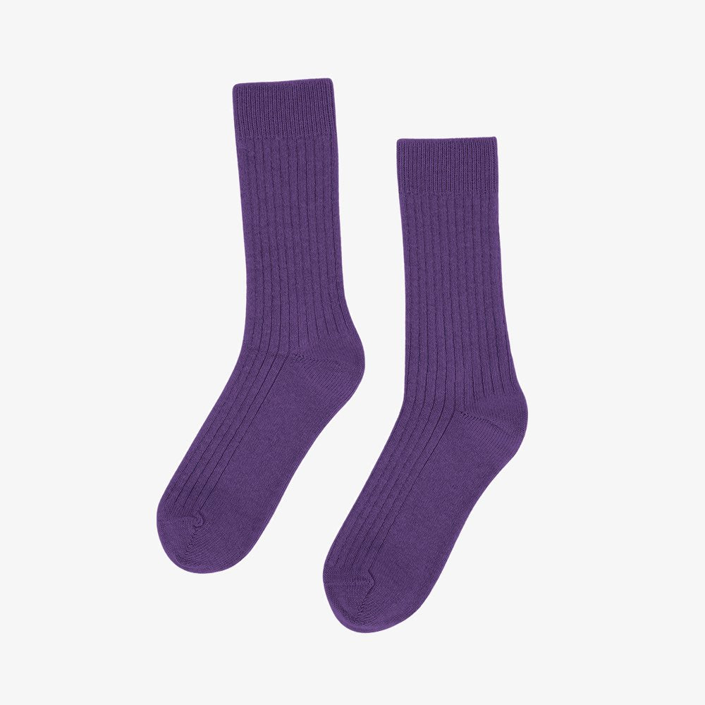 Paarse Wollen Sokken van Colorful Standard - Ultra Violet