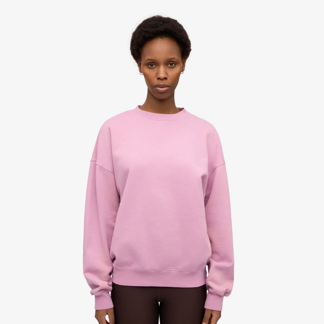 Bloesem Roze Oversized Sweater van Colorful Standard