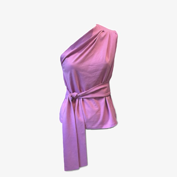 Roze A-symetrische Top Una van RE/Born