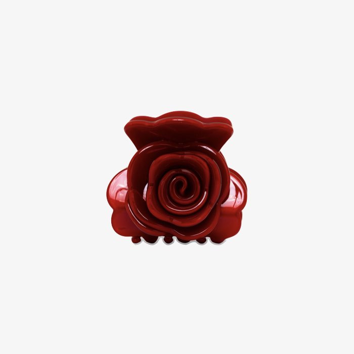 Rode Haarclip Rosary Rosso | Sasstie