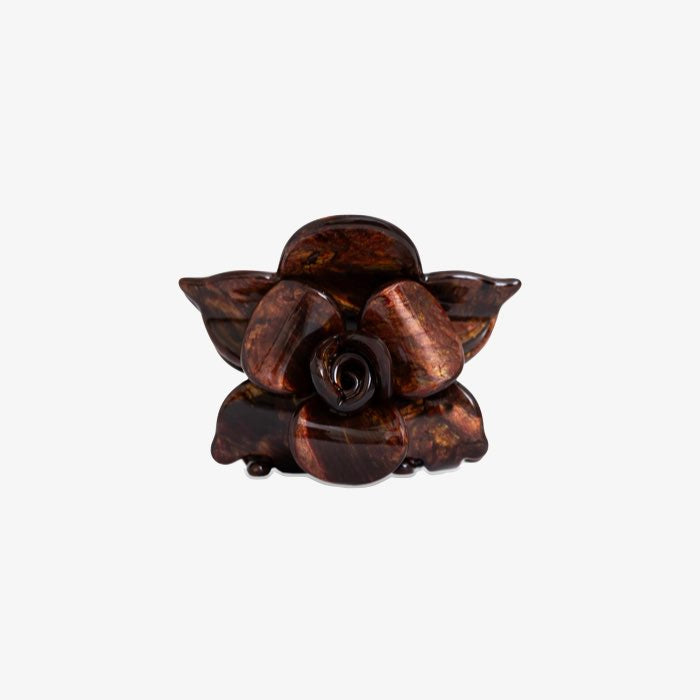 Bruine Haarclip Saku Espresso | Sasstie