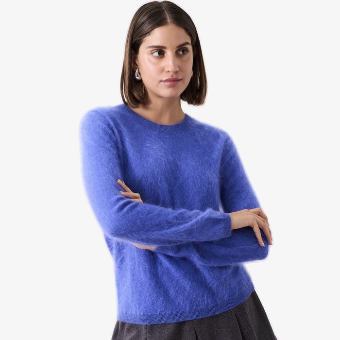 Kasjmier Sweater Clare | Absolut Cashmere | Blauw