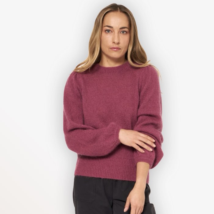 Sweater Loan van Wol & Zijde | Ekyog | Roze