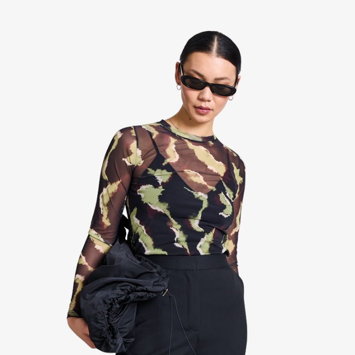 Mesh Top Dora Mossfire van Jan 'n June