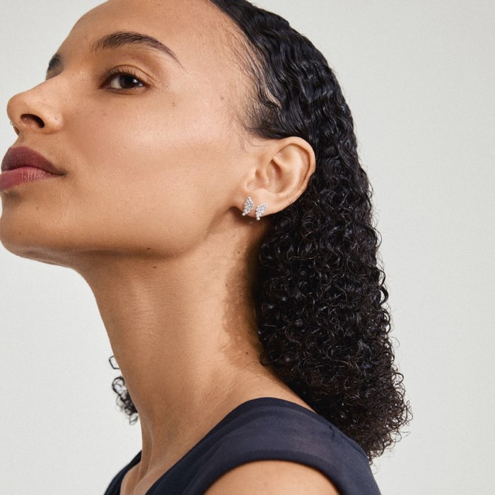 Studs met Strass Berenike van PIlgrim