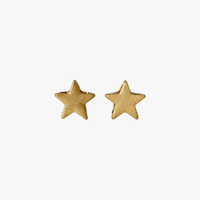 Gouden Star Studs Ava van Pilgrim