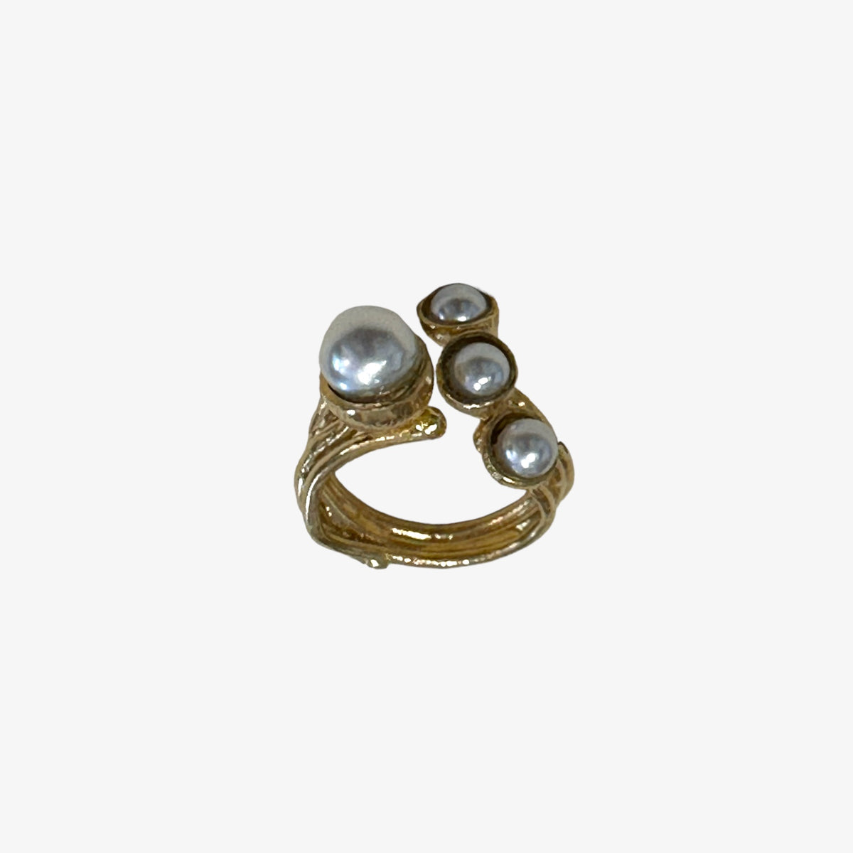Ring Pearl Party | M'anais | Goud