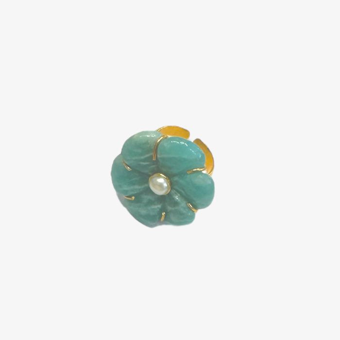 Ring Bloem | I Am Jai | Groen