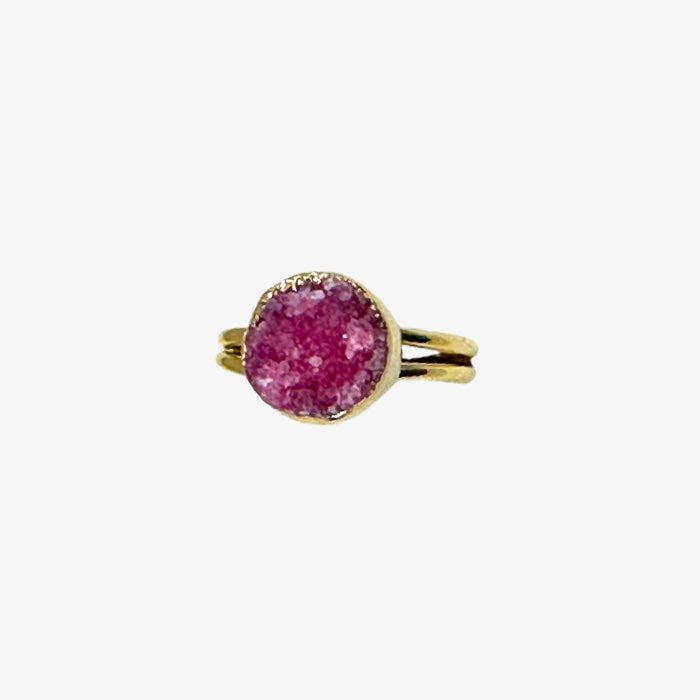 Ring Druzy | m' Anais | Roze