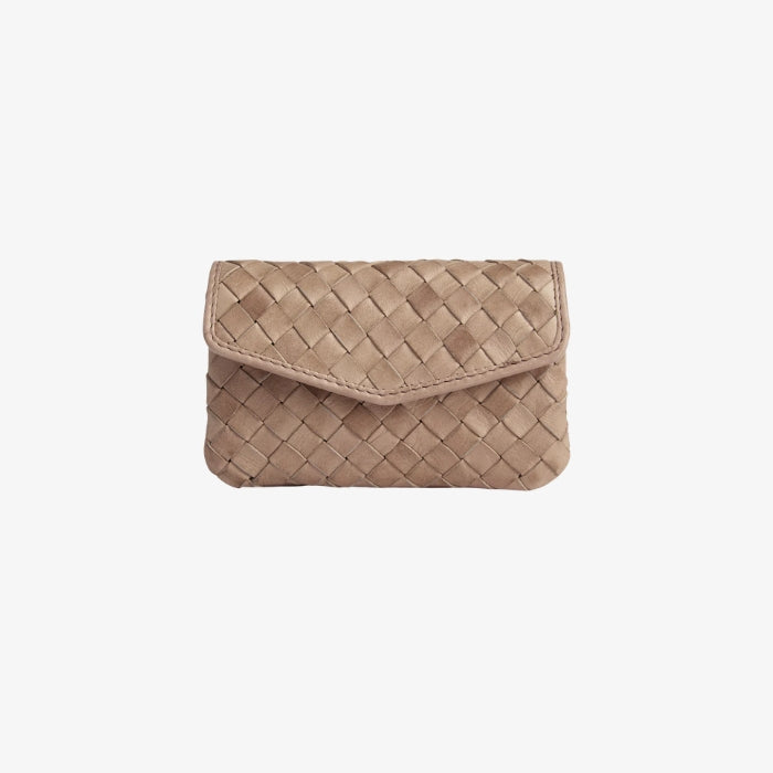 Beige Portemonnee Faith Weave van Markberg