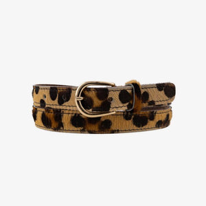 Leren Riem Leopard | Amsterdam Heritage