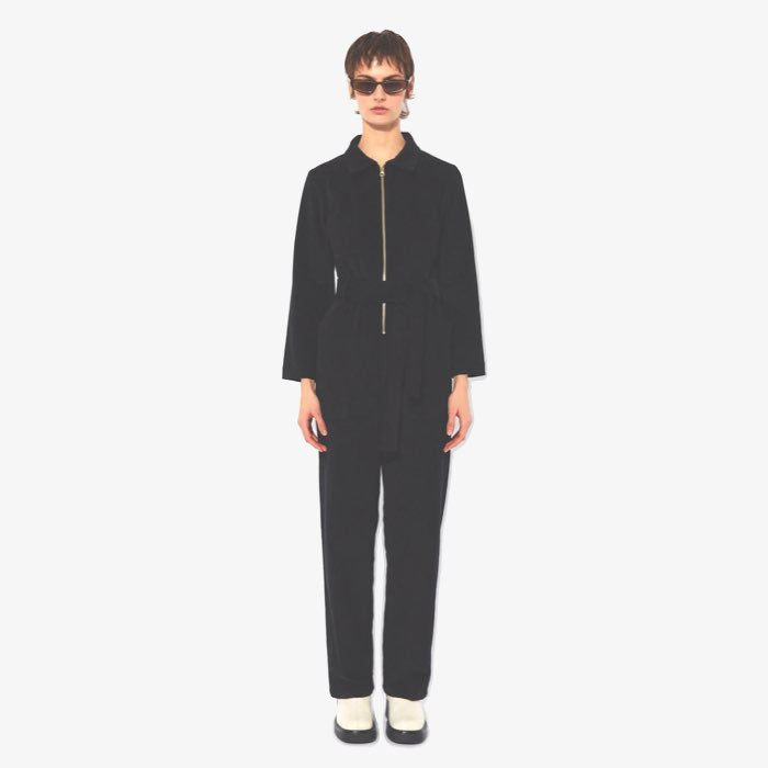 Corduroy Jumpsuit Cristall | Rita Row | Zwart