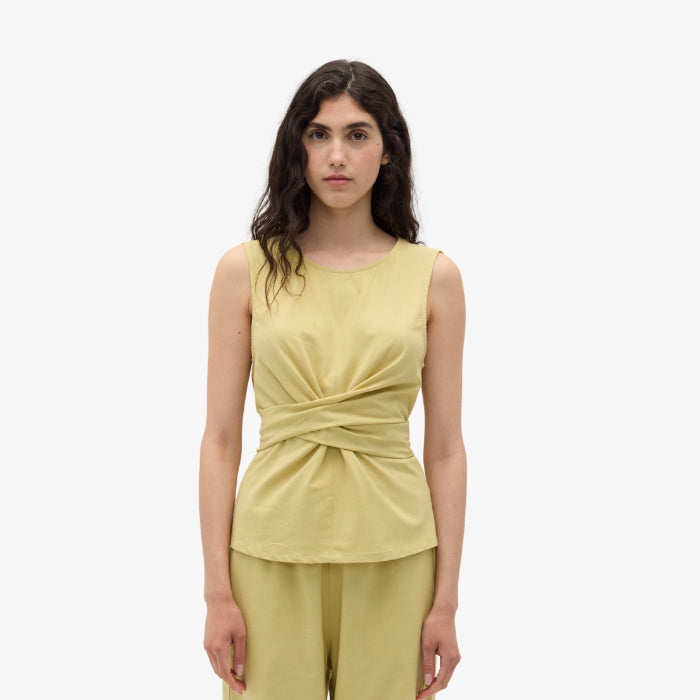 Pistache Gele Top Holan van Rita Row