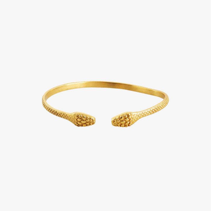 Armband Bangle Snake | I Am Jai | Goud