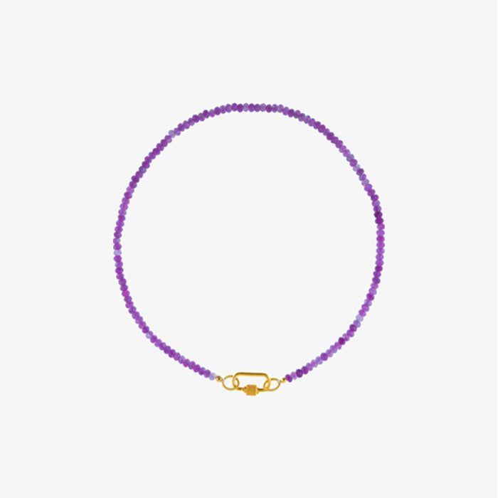 Ketting Purple Jade | I Am Jai | Paars