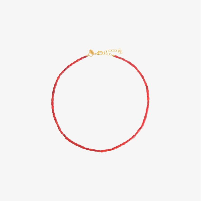 Ketting Coral | I Am Jai | Rood