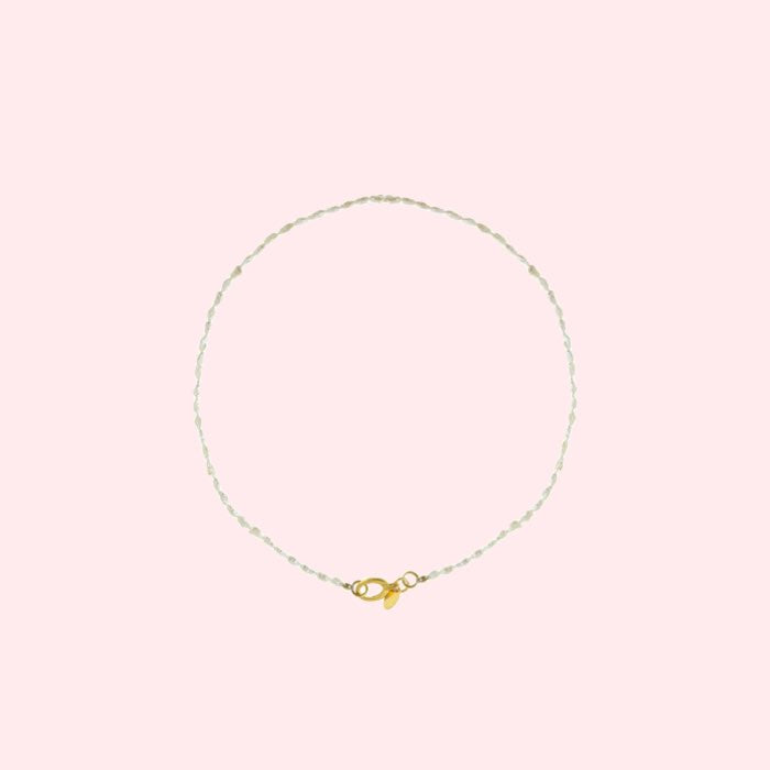 Ketting Pearl| I Am Jai | Wit