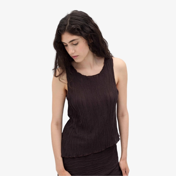 Bruine Top Leila van Rita Row