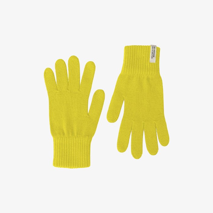 Merino Wollen Handschoenen | Woolish | Geel