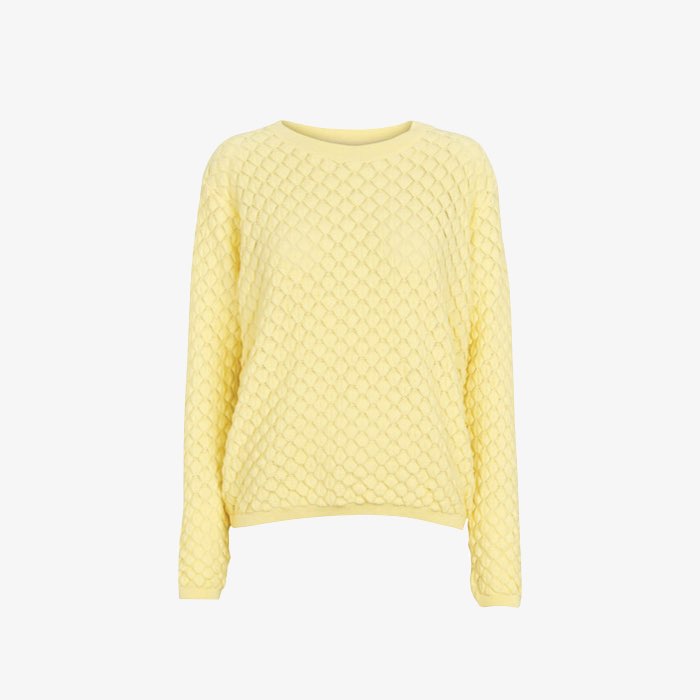 Sweater Camilla | Basic Apparel | Geel