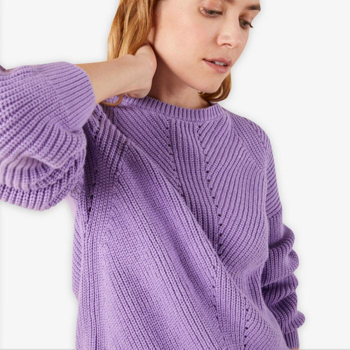 Sweater Maddy | Ekyog | Paars