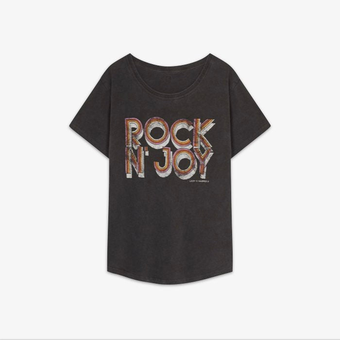 T-shirt Rock & Joy | Leon & Harper | Grijs