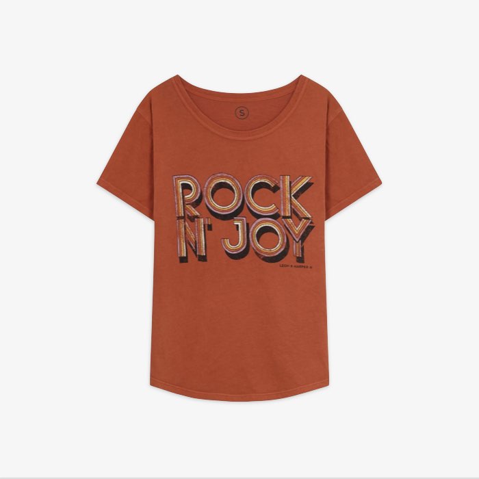 T-shirt Rock & Joy | Leon & Harper | Terra
