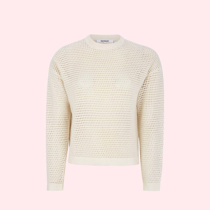 Crochet Sweater Maren | Soft Rebels | Off white